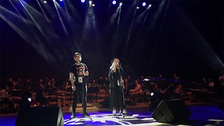 Sau chia tay, Dương Hoàng Yến vẫn sánh đôi Hà Anh tại Asia Song Festival