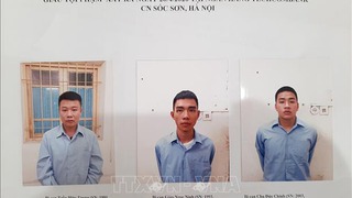 Hà Nội: Đề nghị truy tố ba bị can trong vụ cướp ngân hàng tại Sóc Sơn