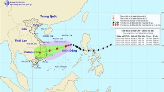 Đêm 4/11, nhiều khu vực có mưa, dông, có nơi mưa to đến rất to