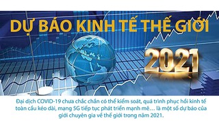 Infographics: Dự báo thế giới trong năm 2021