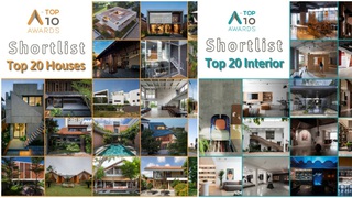 Top 10 Awards 2021 vinh danh 20 thiết kế nhà ở và nội thất
