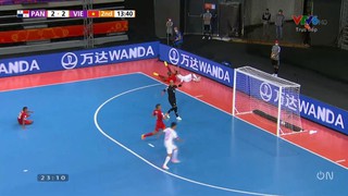 Bàn thắng đẳng cấp của Văn Hiếu mang về chiến thắng 'vàng' cho Futsal Việt Nam