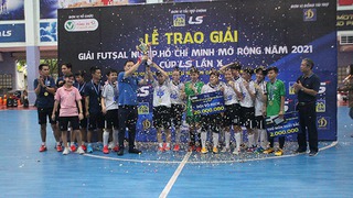 Thái Sơn Nam Quận 8 vô địch giải futsal TP.HCM mở rộng