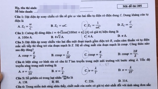 Đề thi môn Vật lý tốt nghiệp THPT quốc gia năm 2021