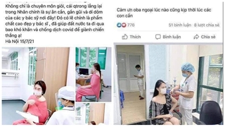 'Á hậu được người anh cho tiêm vắc xin Covid-19': Hà Nội yêu cầu Sở Y tế giải trình