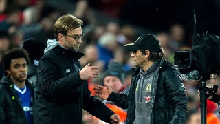 Conte: 'Chelsea đá áp đảo, Liverpool quá may khi ghi được bàn'. Klopp: 'Trọng tài không cho tôi thay người'