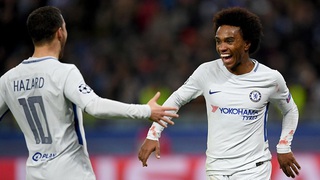 Video clip highlights bàn thắng trận Qarabag 0-4 Chelsea