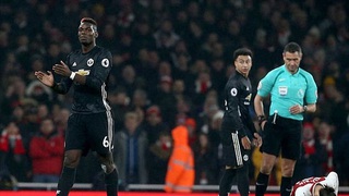 Pogba sẽ bị tăng án phạt vì vỗ tay khiêu khích trọng tài?