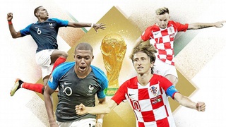 Xem trực tiếp Pháp vs Croatia (22h00,15/7). VTV6 và VTV2 trực tiếp