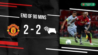 ĐIỂM NHẤN M.U 2-2 (pen 7-8) Derby County: Đáng lo Lukaku. Martial xứng đáng đá chính hơn Sanchez