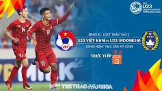 Soi kèo và dự đoán bóng đá U23 Việt Nam vs U23 Indonesia (20h00, 24/3). Trực tiếp VTC3, VTC1, VTV5