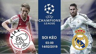 Nhận định và soi kèo Ajax vs Real (03h00 ngày 14/2). Trực tiếp bóng đá. Kèo Real vs Ajax