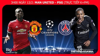 Nhận định và soi kèo M.U vs PSG (03h00 ngày 13/2). Trực tiếp bóng đá. Kèo MU PSG. Soi kèo MU vs PSG. Cúp C1