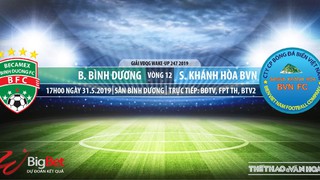 Trực tiếp bóng đá: HAGL vs Hà Nội, Bình Dương vs Khánh Hòa (17h00, 31/05). Xem trực tiếp VTV6