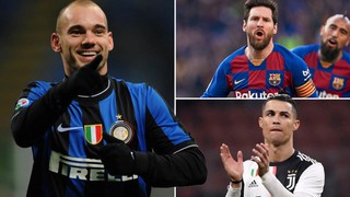 Sneijder: 'Tôi có thể là siêu sao như Ronaldo và Messi nhưng không thích'