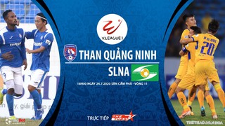 Soi kèo bóng đá Than Quảng Ninh vs SLNA. Trực tiếp bóng đá V-League 2020