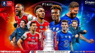 Soi kèo bóng đá Chelsea vs Arsenal. Chung kết cúp FA. Trực tiếp SCTV thể thao, FPT