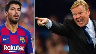 Ronald Koeman bị chỉ trích vì loại Luis Suarez qua điện thoại