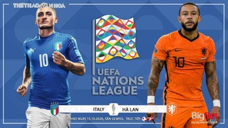 Nhận định bóng đá nhà cái. Italy vs Hà Lan. Trực tiếp UEFA Nations League. Trực tiếp K+PM, BĐTV.