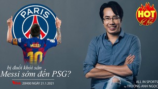 Bị đuổi khỏi sân trong màu áo Barca, Messi sớm đến PSG?