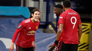 Trực tiếp bóng đá Arsenal vs MU: Solskjaer nên sử dụng Cavani hơn Martial?