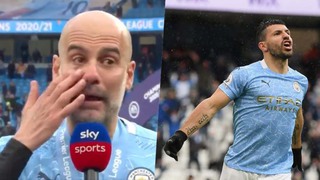 Pep Guardiola bật khóc khi thừa nhận Aguero sắp sang Barcelona