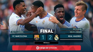 Barcelona 1-2 Real Madrid: El Clasico của kỷ nguyên mới