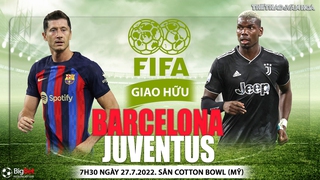 Soi kèo nhà cái Barcelona vs Juventus. Nhận định, dự đoán bóng đá Giao hữu CLB (07h30, 27/7)