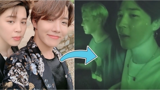 BTS: Jimin và J-Hope sợ ma lại thách nhau vào rừng giữa đêm