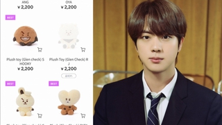 Jin BTS lại khiến thiết kế này 'cháy hàng' trên toàn cầu