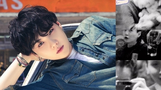 Phản ứng netizen trước bức ảnh Suga BTS bồng em bé của Halsey