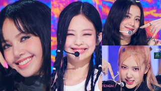 Kết màn đáng yêu của Blackpink cho 'Pink Venom' trên Inkigayo