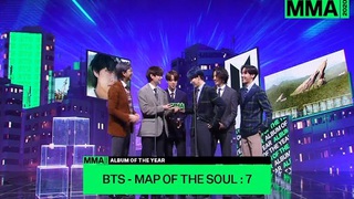 BTS 'cuỗm' trọn 3 giải Daesang tại MMA 2020