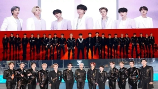 BTS, NCT và Seventeen đứng đầu BXH Nhóm nhạc nam tháng 5