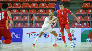 Kết quả bóng đá Futsal Việt Nam 7-1 Timor Leste: Tuyển Việt Nam lên ngôi đầu bảng