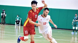 Trực tiếp futsal Việt Nam: Việt Nam vs Lebanon. Lượt về Play-off Futsal World Cup