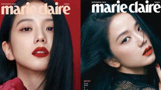 Jisoo Blackpink trên trang bìa ‘Marie Claire’ tháng 9, vẻ đẹp khác hẳn teaser ‘Pink Venom’