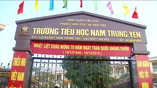 Không khởi tố hình sự vụ học sinh bị ô tô đâm gãy chân ở trường Nam Trung Yên