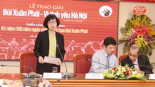 Bà Vũ Việt Trang - Phó tổng giám đốc TTXVN: Giải thưởng nuôi dưỡng tình yêu Hà Nội ở mọi lứa tuổi