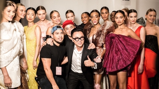 Dàn mẫu 'khủng' trình diễn BST của Công Trí tại New York Fashion Show