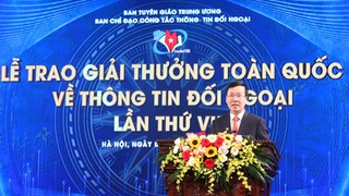Trao Giải thưởng toàn quốc về thông tin đối ngoại lần thứ VIII