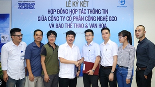 Thể thao & Văn hóa Ký kết hợp tác thông tin với CTCP công nghệ GCO