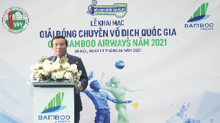 Khai mạc giải bóng chuyền VĐQG Cúp Bamboo Airways năm 2021