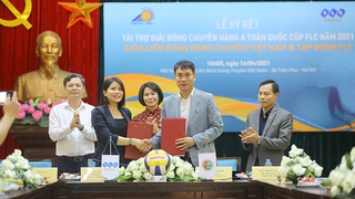 FLC tài trợ vàng giải bóng chuyền hạng A toàn quốc năm 2021