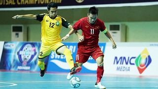 Tuyển futsal Việt Nam đại thắng trong ngày ra quân