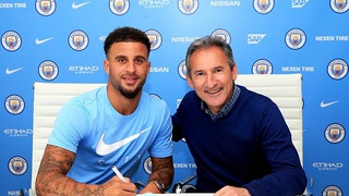 Kyle Walker chính thức tới Man City, trở thành hậu vệ đắt giá nhất thế giới