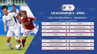 Lịch thi đấu LS V-League 2021: HAGL vs TPHCM. VTV6, BĐTV trực tiếp bóng đá Việt Nam