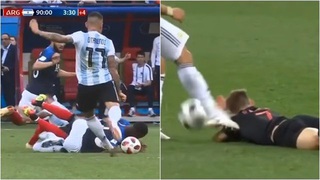 Fan kêu gọi FIFA treo giò Otamendi 10 trận vì chơi xấu Pogba, Giroud và Rakitic