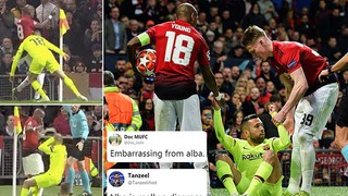 Ăn vạ, cố tình cài bẫy Ashley Young, Jordi Alba bị gọi là ‘nỗi ô nhục’