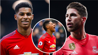 Hậu vệ Sergio Ramos ghi nhiều bàn hơn tiền đạo Marcus Rashford dù đá ít hơn